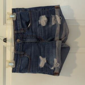 PacSun super stretch shortie jean shorts size 26